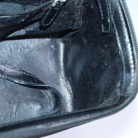 GUCCI Vanity Hand Bag Nylon Black 013 2122 2490 Auth 89706 - Picture 11 of 16